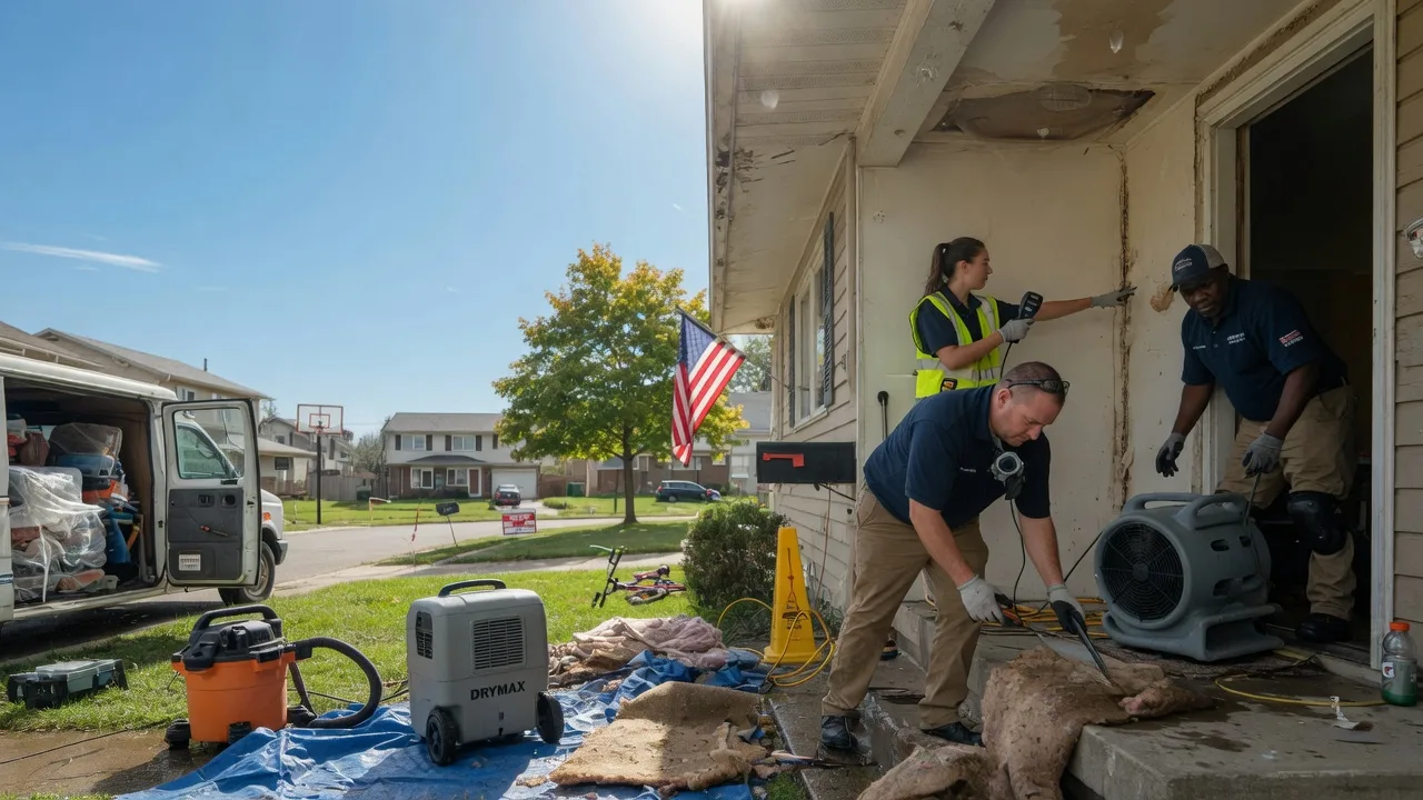 Water Damage Restoration in Rocklin, CA near me